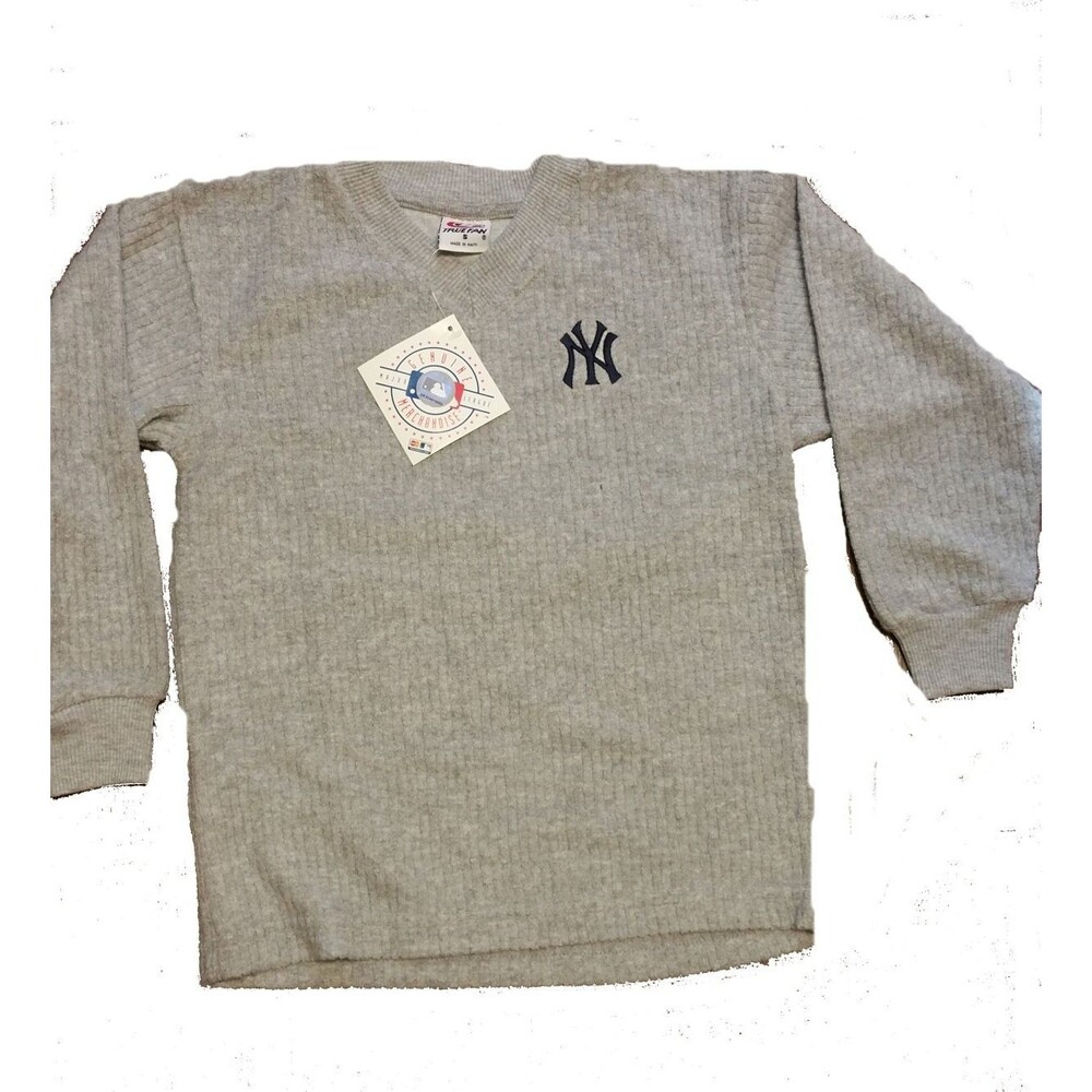 New York Yankees Sweater Youth Small NWT Stitched Logo